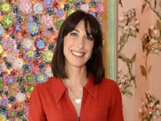 Covid app criticised for advertising masks by Samantha Cameron’s label