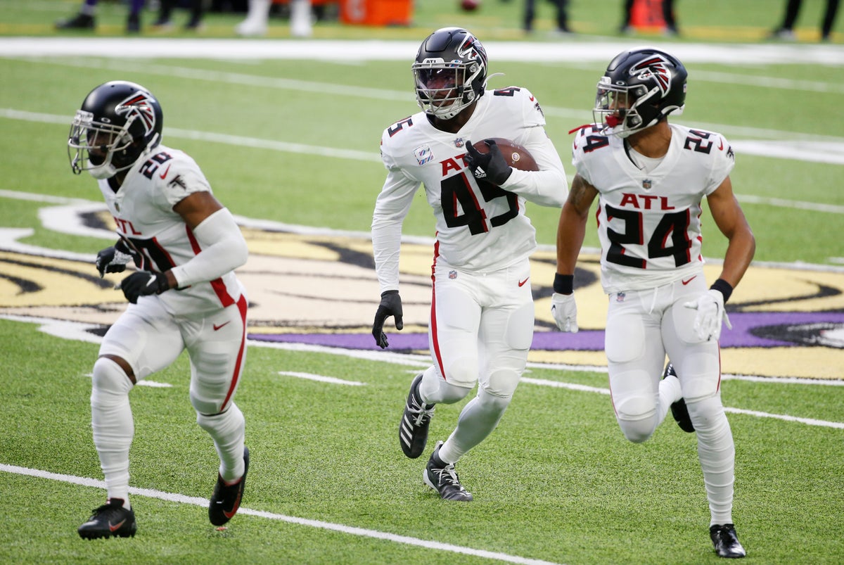 Falcons respond to Quinn firing with 40-23 win vs. Vikings