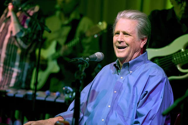 Brian Wilson of The Beach Boys performs in 2015