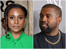 Kanye West hits out at Issa Rae after actor’s Saturday Night Live joke