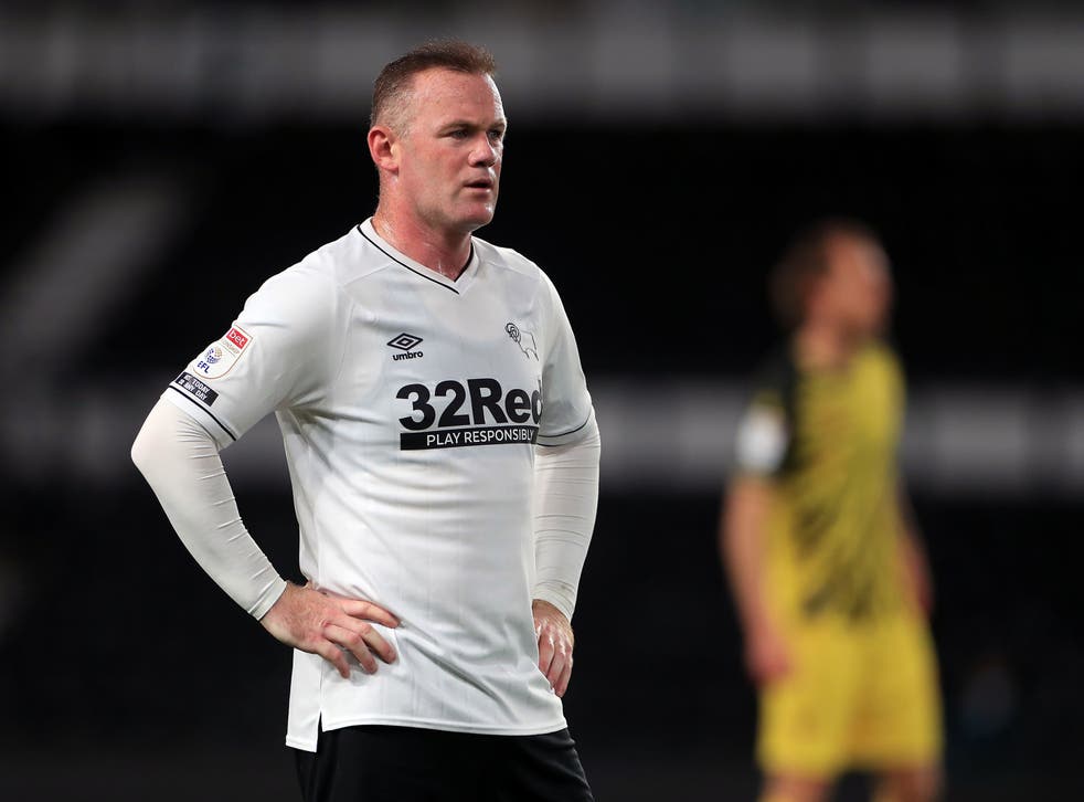Wayne Rooney is player-coach at Derby County