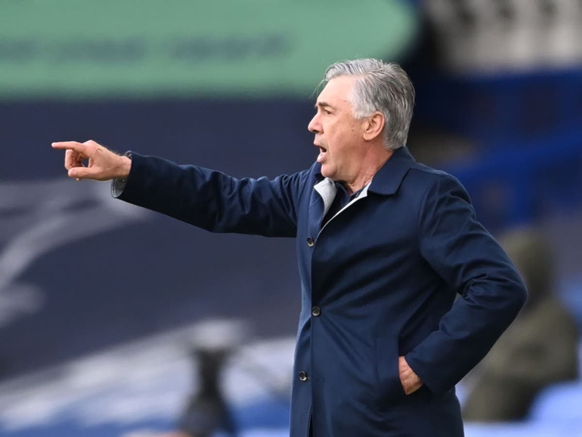 Carlo Ancelotti: Everton are ‘not at the same level’ as Liverpool | The ...