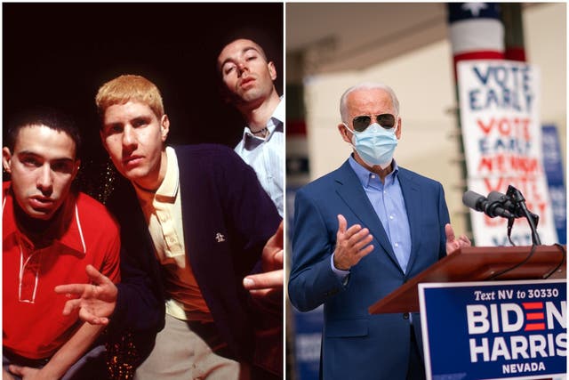 Beastie Boys approved the use of their single ‘Sabotage’ in a Biden campaign advert