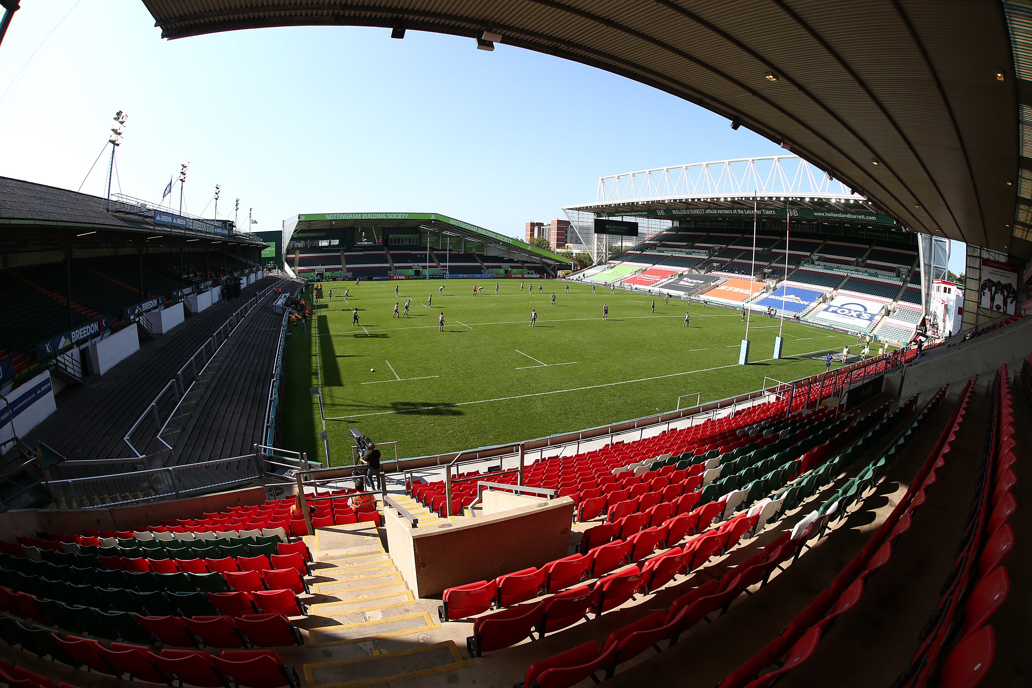 A general view of Welford Road