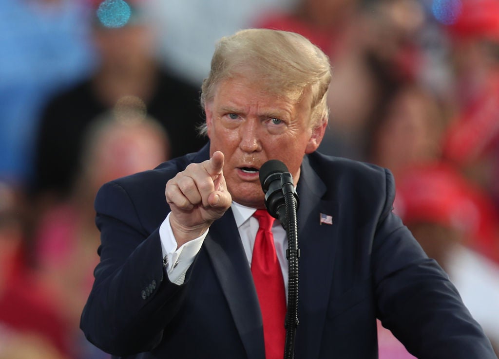 President says debate moderator is ‘unfair’ - despite previously praising her work