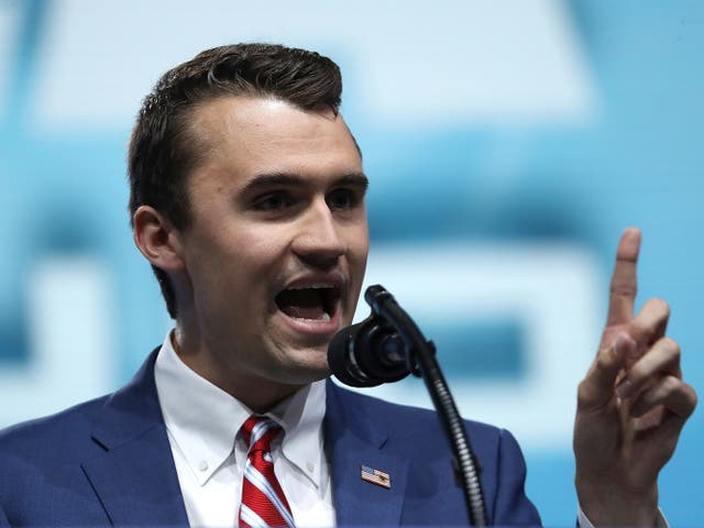 <p>Turning Point USA’s Charlie Kirk </p>