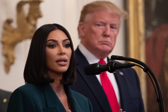 Kim Kardashian says she was warned working with Trump administration could damage her career 