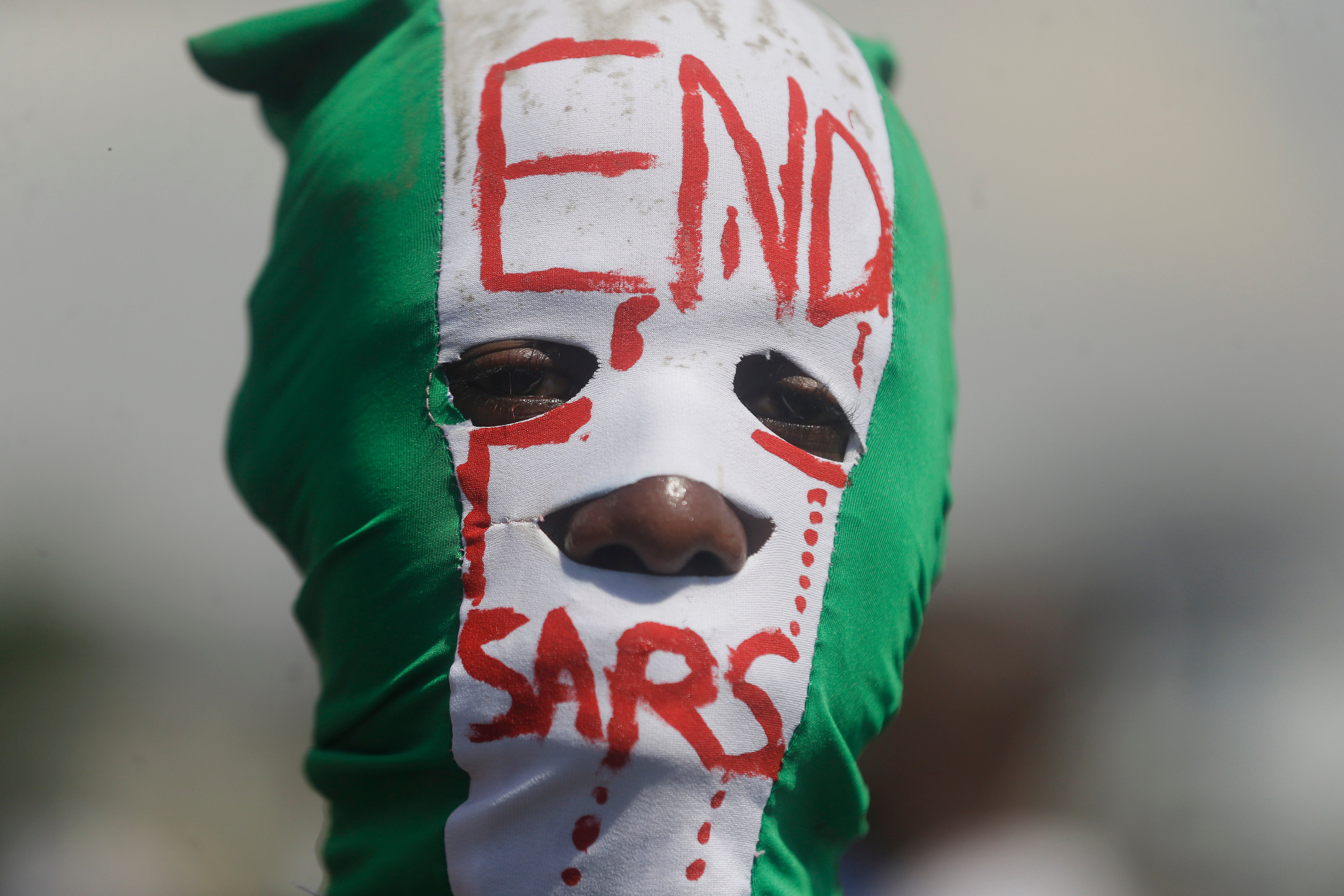 Nigeria Police Protest