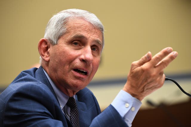 <p>Anthony Fauci’s office is steering clear of pouring fuel on any electoral fires&nbsp;</p>