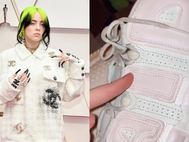 Billie Eilish Pink or Green Shoe Controversy: Optical Illusions Explained -  YouTube