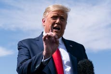 Trump targets media while continuing to push Hunter Biden story
