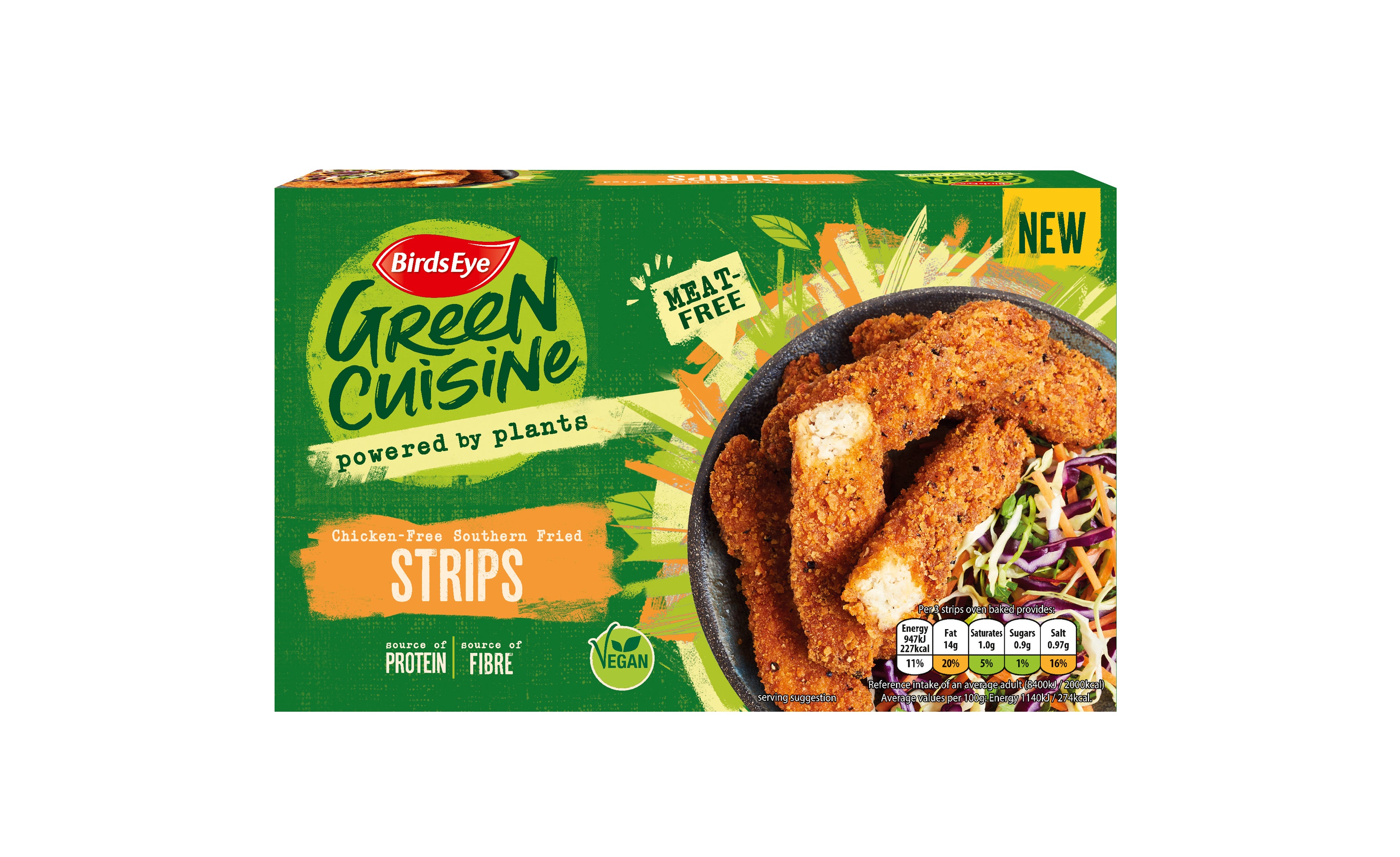 Birds Eye launches vegan chicken dippers as part of new Green Cuisine ...