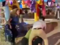 Brawl breaks out on Las Vegas theme park ride