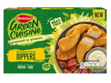 You can now buy vegan Birds Eye chicken dippers