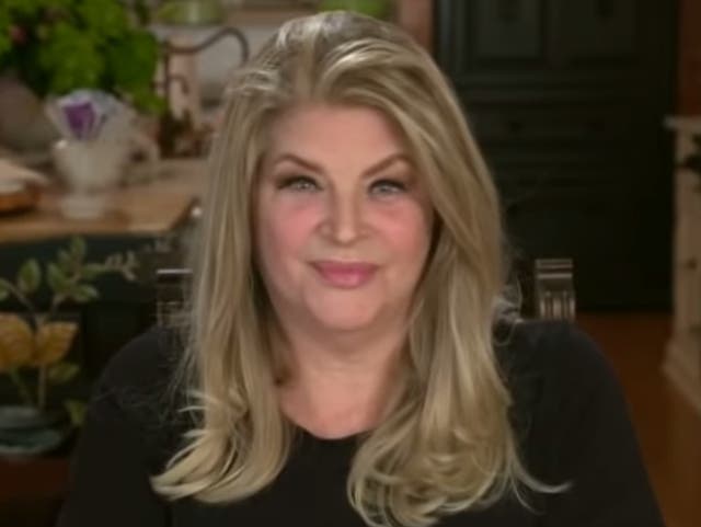 Kirstie Alley speaking during an interview with Sean Hannity on Monday 19 October 2020