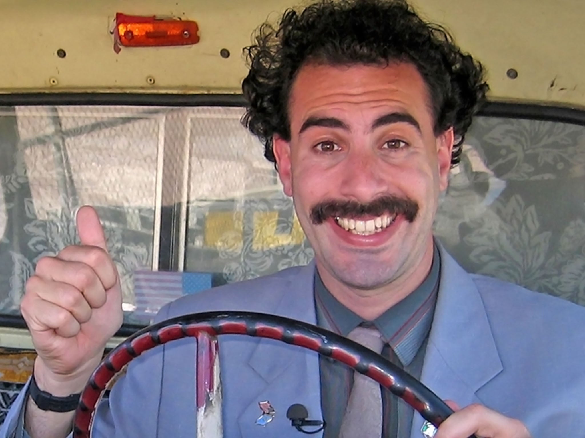 Perceptive, cringeworthy and crude: Sacha Baron Cohen as Borat