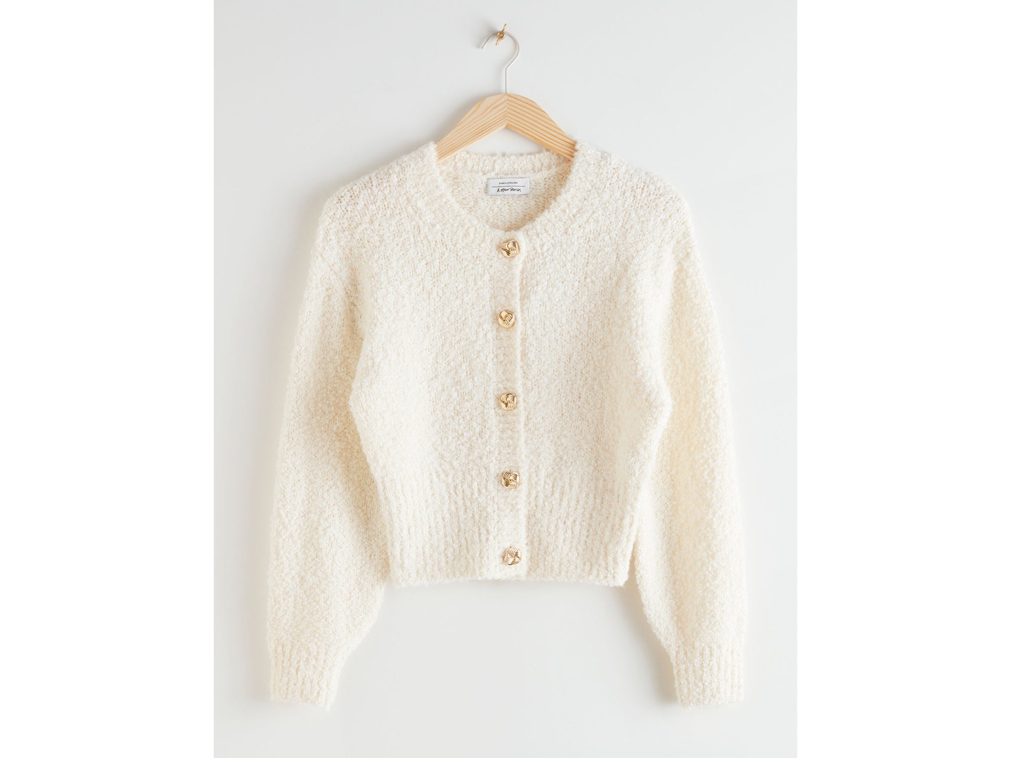 Fashion Slipovers Fine Knitted Cardigans Gina Tricot Fine Knitted Cardigan natural white casual look 