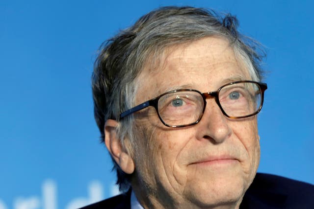 <p>Bill Gates, whose personal net worth remains well north of £100bn, calls private jets his ‘guilty pleasure’</p>