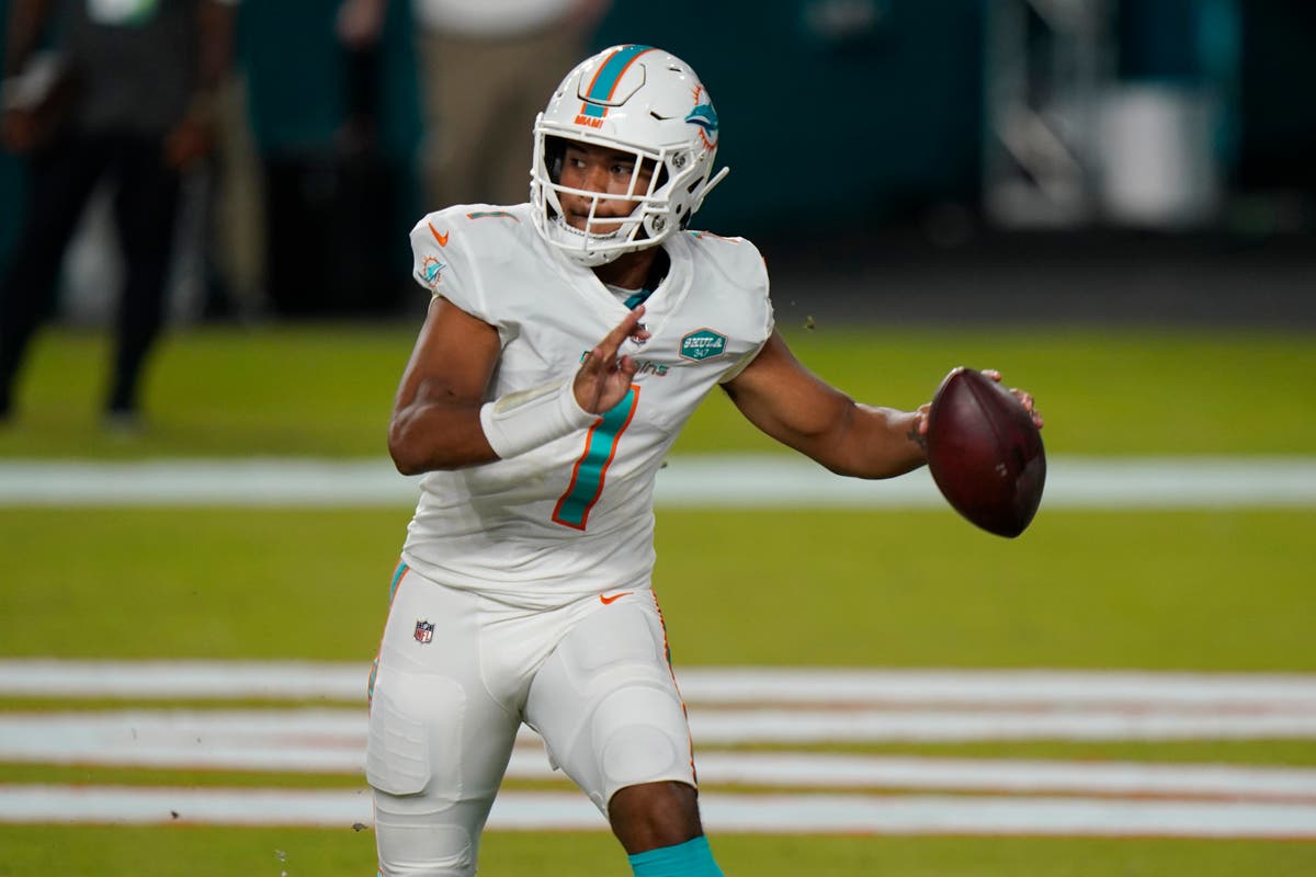 Tua Tagovailoa grateful for the Miami Dolphins' decision to sit