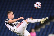 Solskjaer reveals McTominay played ‘with one eye’ in PSG win