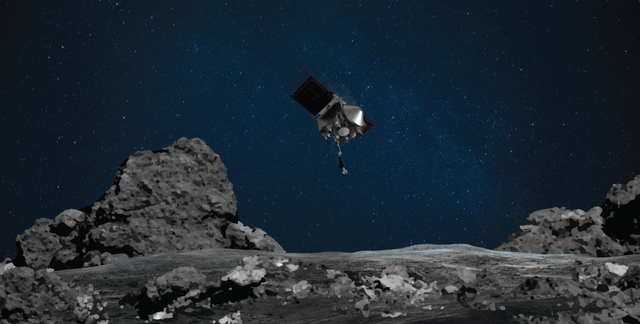NASA's Osiris-rex spacecraft attempts to obtain a piece of ancient asteroid