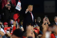 Trump tells rally ‘nobody wants me’ before cutting event short