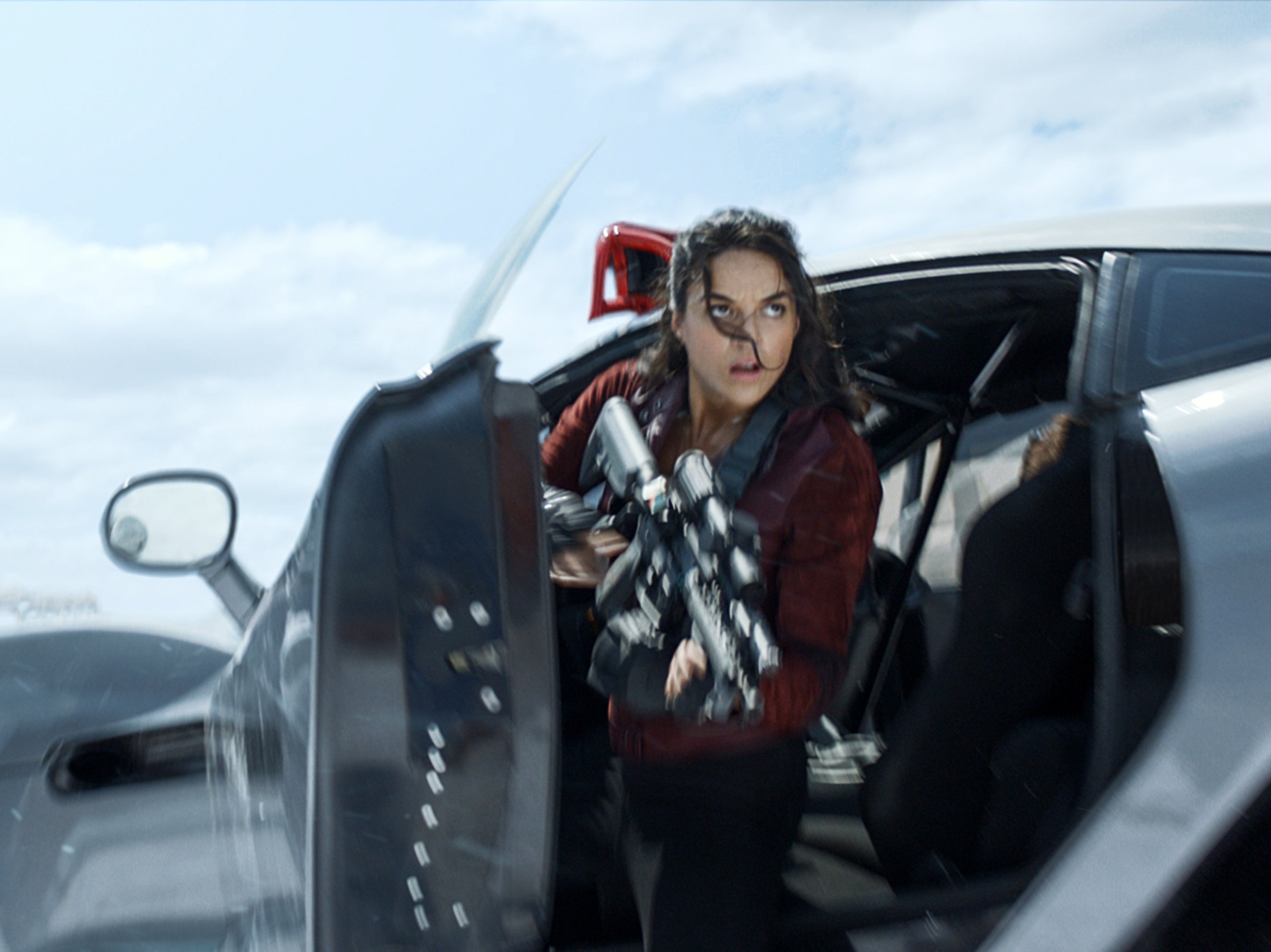 Michelle Rodriguez as Letty Ortiz in ‘The Fate of the Furious'