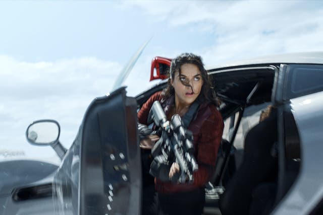 Michelle Rodriguez as Letty Ortiz in ‘The Fate of the Furious'