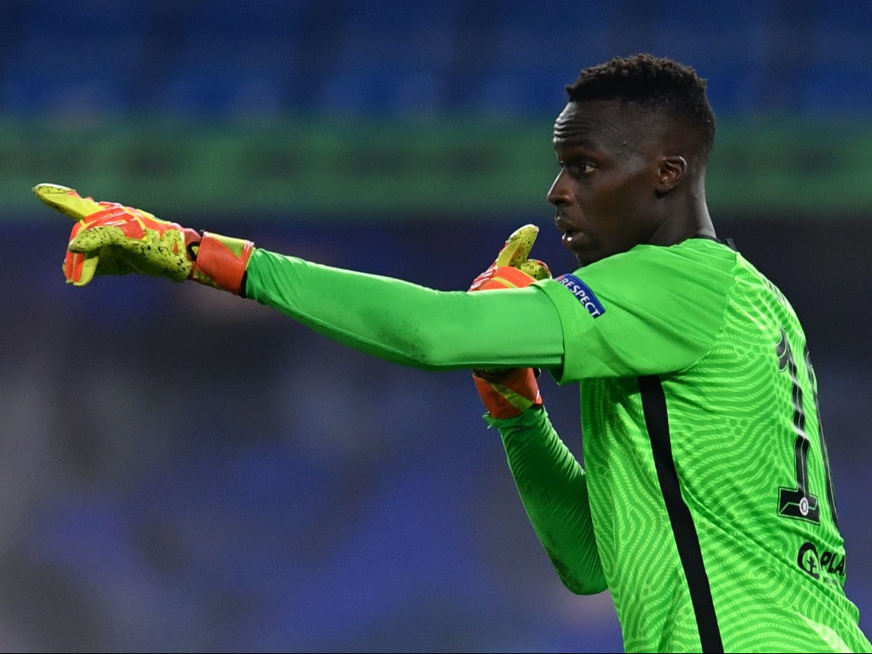 Chelsea goalkeeper Edouard Mendy