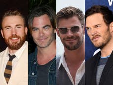 Who are the Hollywood Chrises and why are there only four of them?