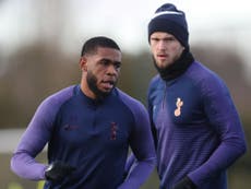 Dier and Tanganga ruled out of Totteham’s Europa League tie