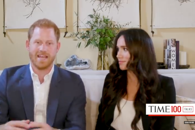 Prince Harry uses Americanism while hosting Time100 Talks episode 