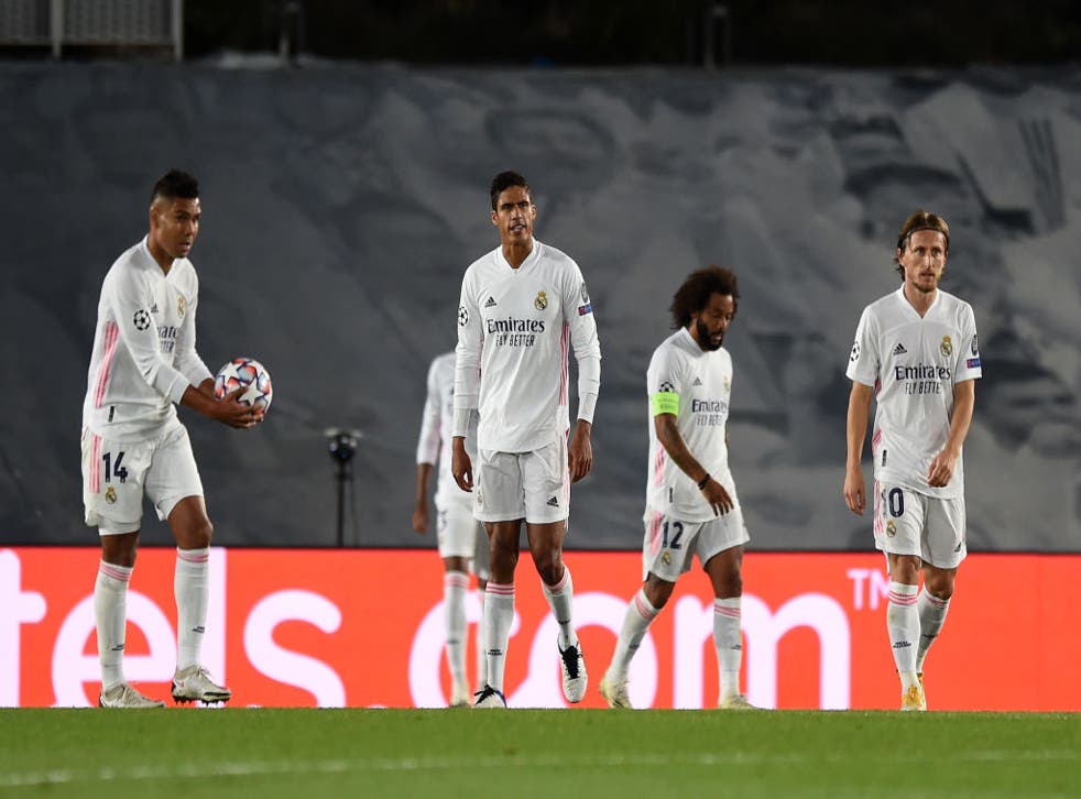Al medio tiempo los merengues perdían por tres goles