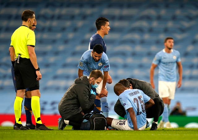 Manchester City captain Fernandinho