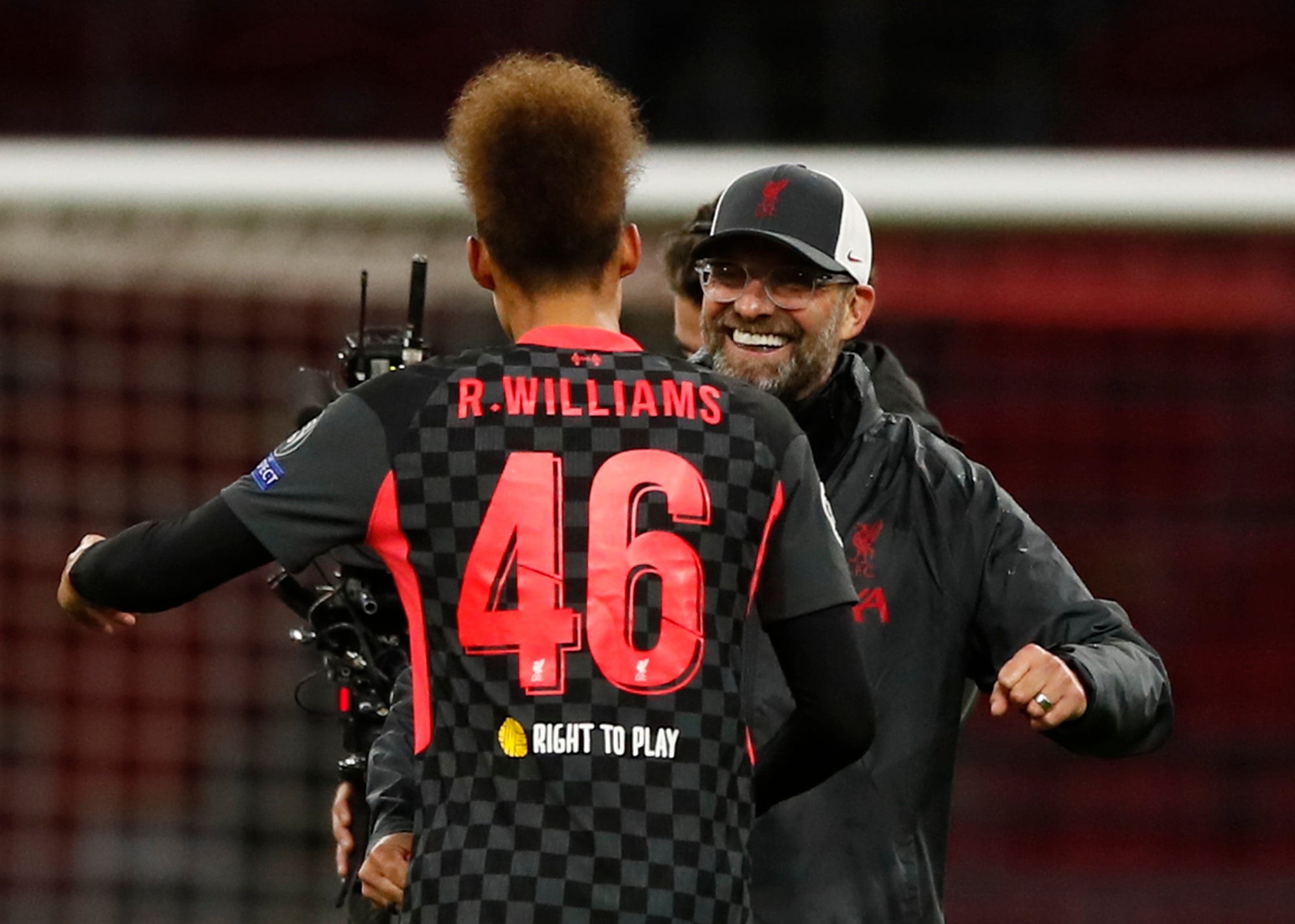 Jurgen Klopp was pleased to give minutes to 19-year-old Rhys Williams