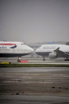 British Airways planes less than half full in peak summer months