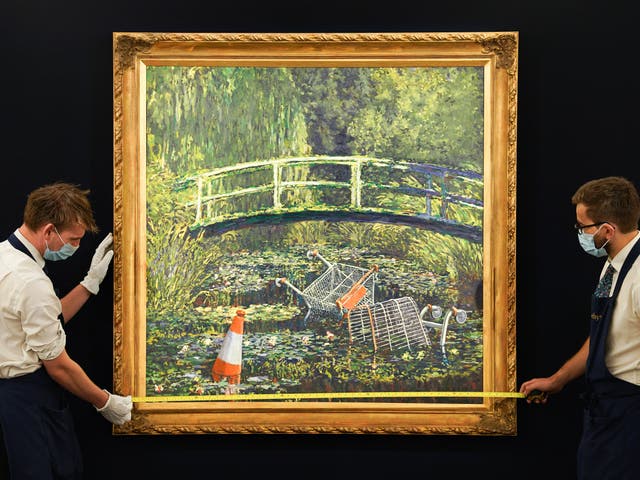 ‘Show Me the Monet’ by Banksy