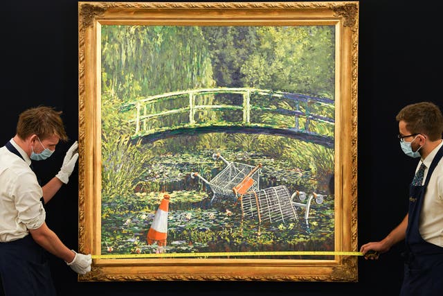 ‘Show Me the Monet’ by Banksy