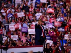 Trump mocks sparse crowds at Biden rallies: ‘You couldn’t catch Covid’
