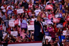 Trump mocks sparse crowds at Biden rallies: ‘You couldn’t catch Covid’