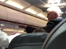 Passenger’s wife ‘slaps him’ after anti-mask tirade on easyJet flight