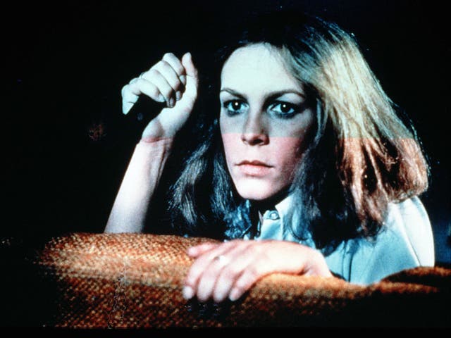 <p>Curtis as Laurie in 1978’s ‘Halloween'</p>