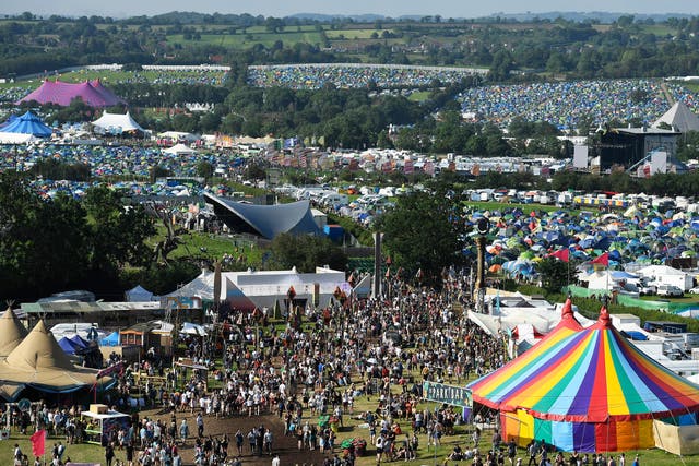 <p>Events like Glastonbury are threatened by a lack of insurance cover&nbsp;</p>
