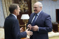 Russian spymaster says Belarus protests fueled from abroad