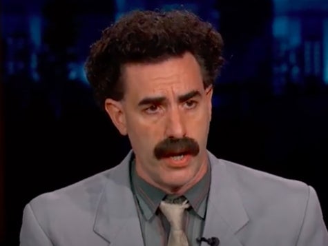 Sacha Baron Cohen is said to have revealed his true identity for the first time during ‘Borat 2'
