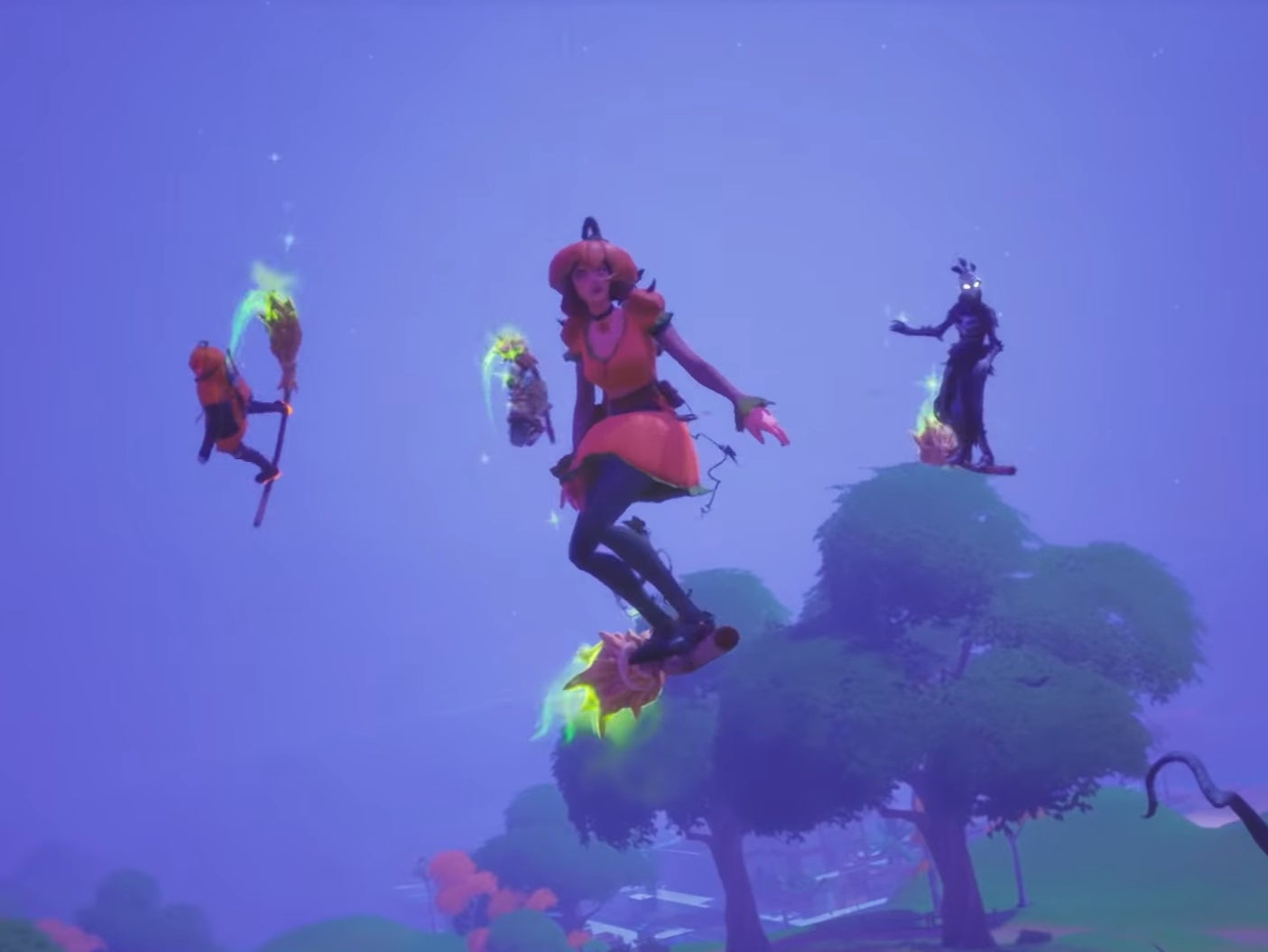 Fortnite Witch Broom Location Where To Find One In Midas Revenge Event The Independent