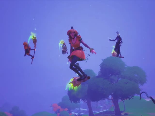 The Witches’ broom in Fortnitemares 2020: Midas’ Revenge