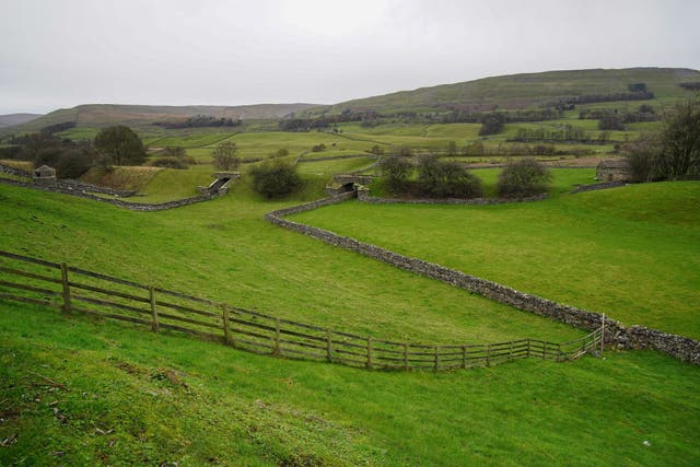 A general view of the Yorkshire village of Hawes, Yorkshire Dales