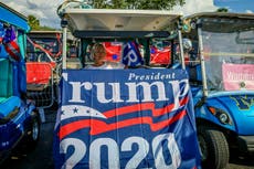 An acid attack and golf carts at war: The battle to win over retired Florida voters is tearing apart The Villages