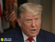 Trump confronted over false claims in 60 Minutes preview